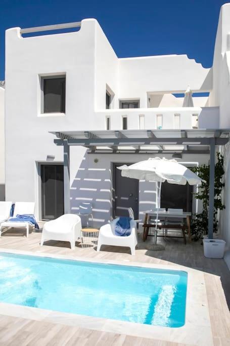 White Nadora Naxos Villa Agia Anna  Exterior foto