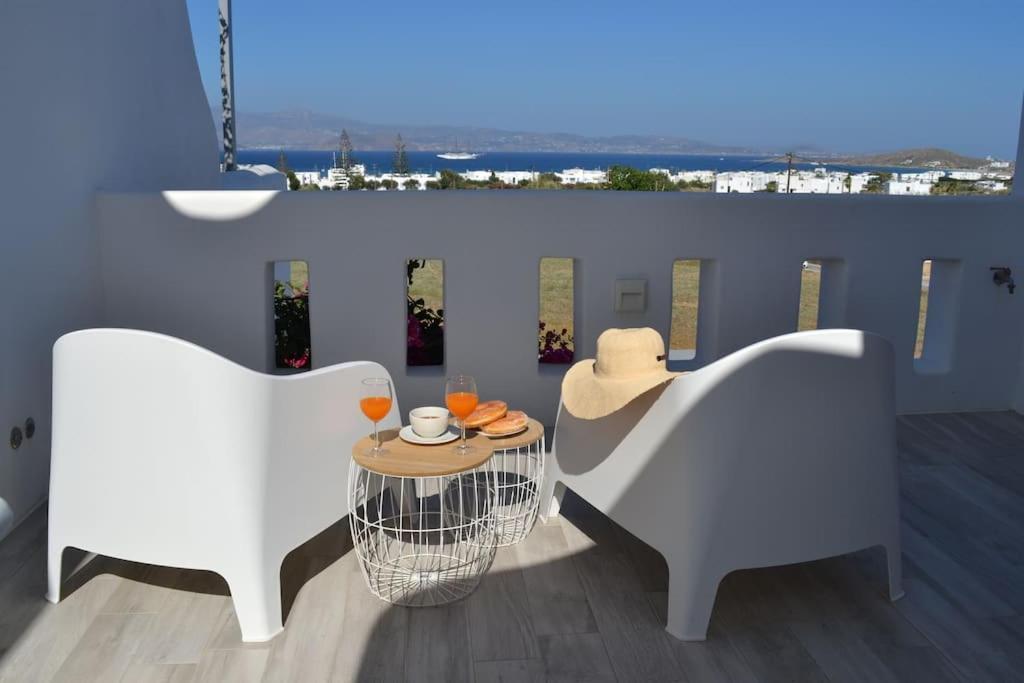 White Nadora Naxos Villa Agia Anna  Exterior foto