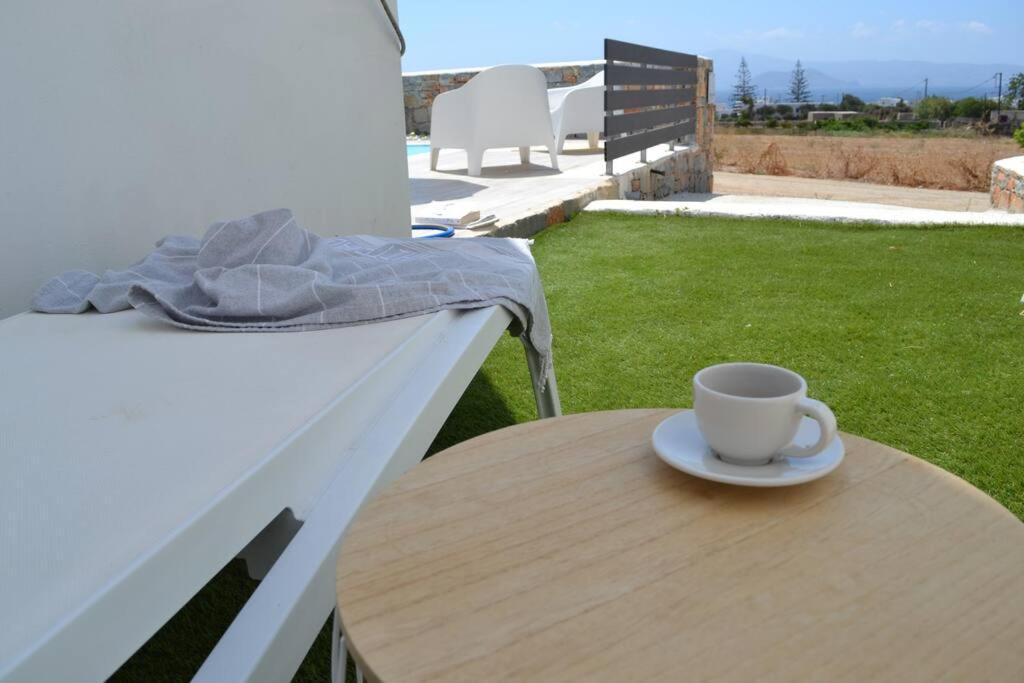 White Nadora Naxos Villa Agia Anna  Exterior foto