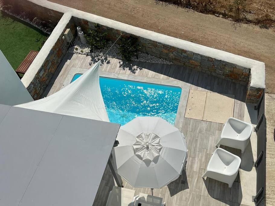 White Nadora Naxos Villa Agia Anna  Exterior foto